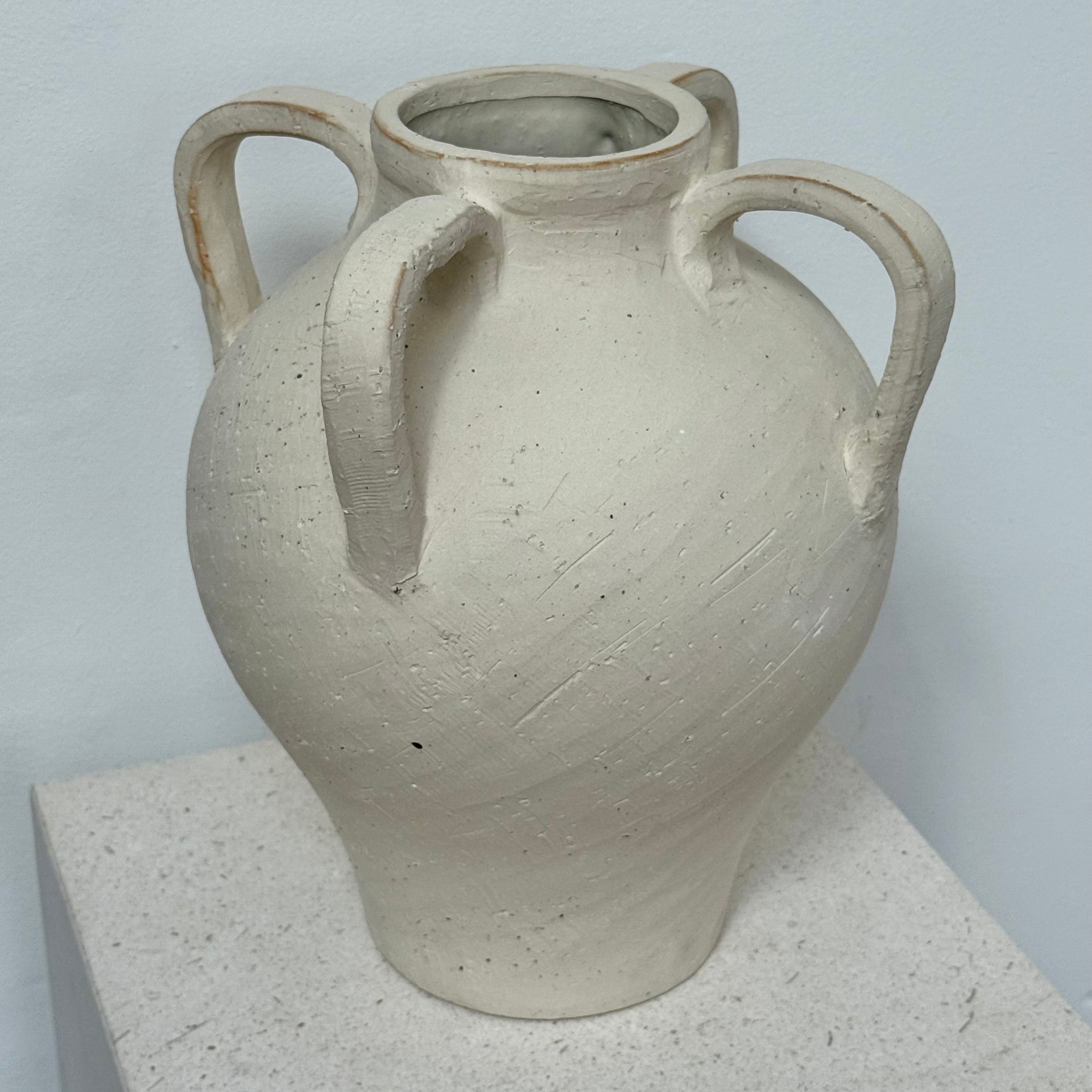 Ella Ceramic Vase in Cream - PERFECTLY IMPERFECT