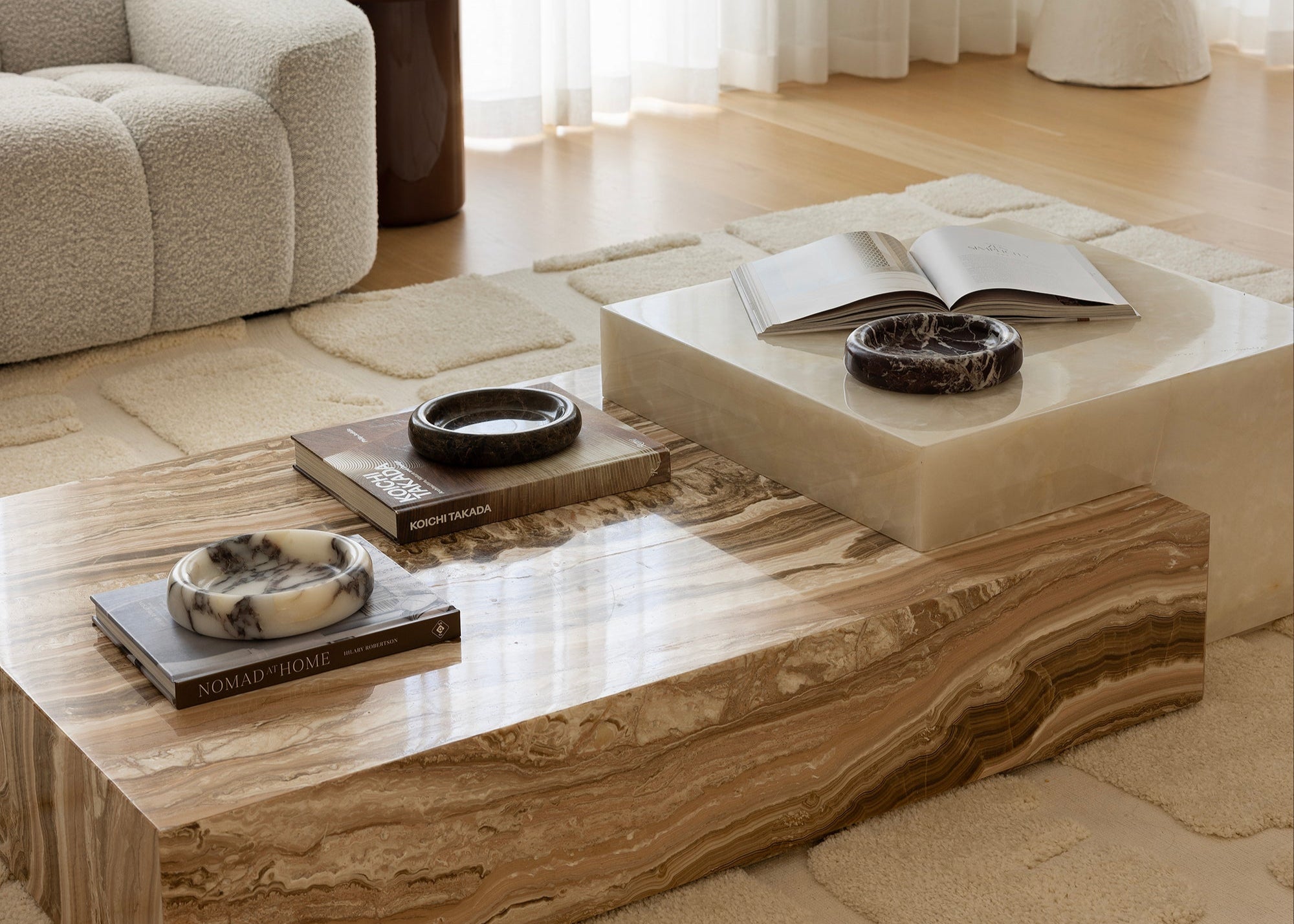 Marlo Oval Marble Tray House of 9