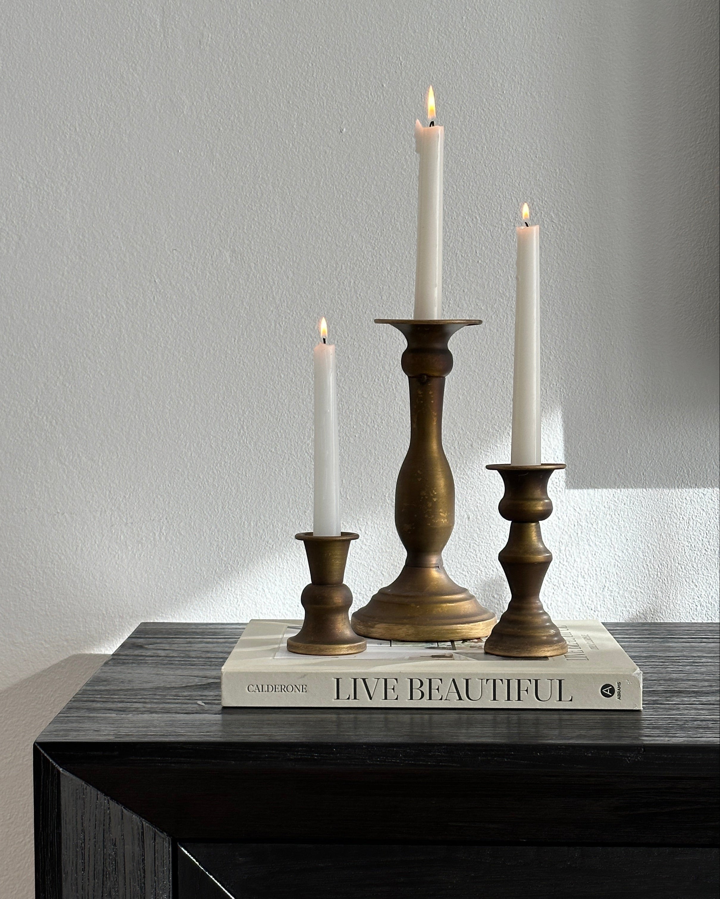 alina candle holder set vintage gold house of 9