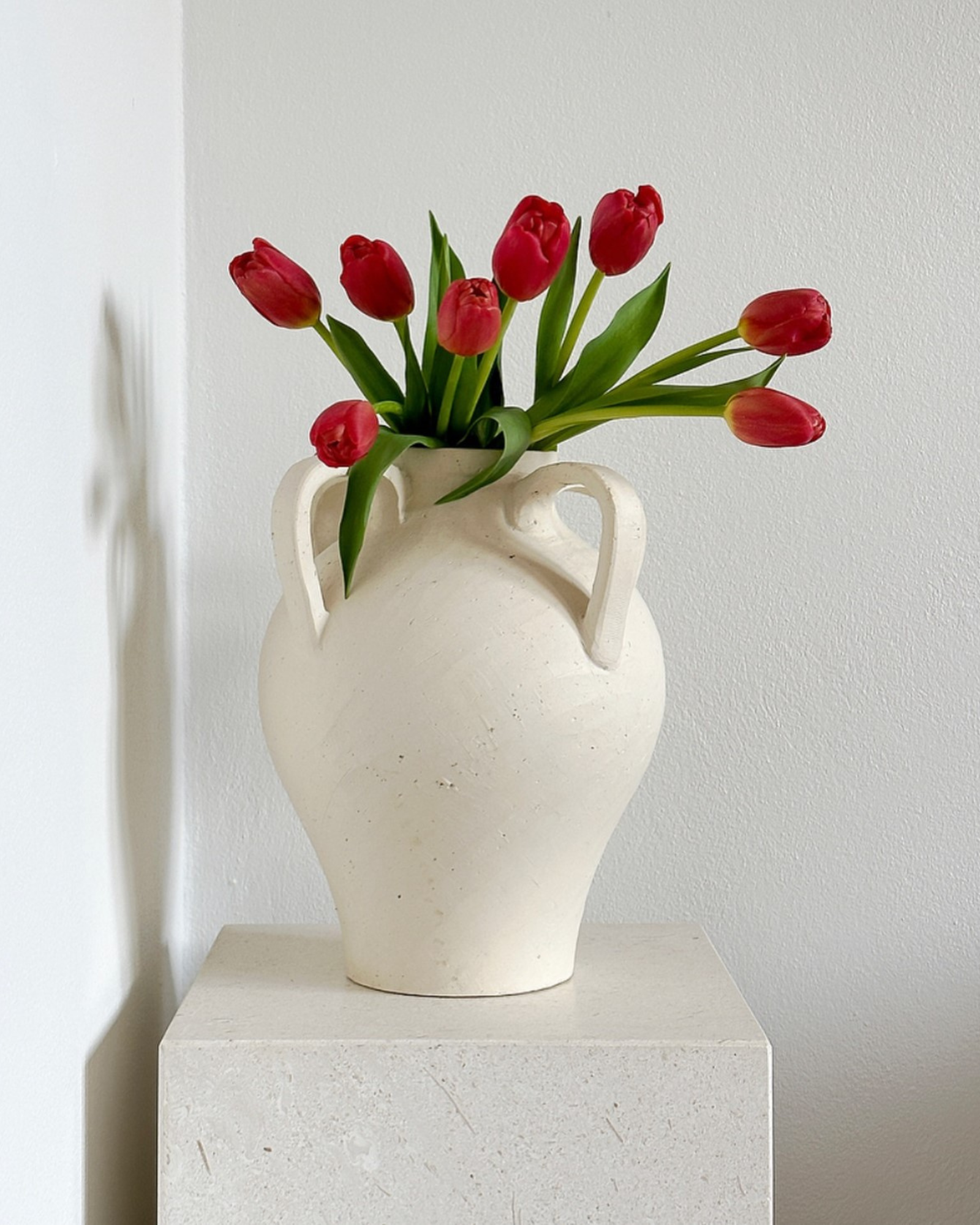 Ella Ceramic Vase in Cream - PERFECTLY IMPERFECT